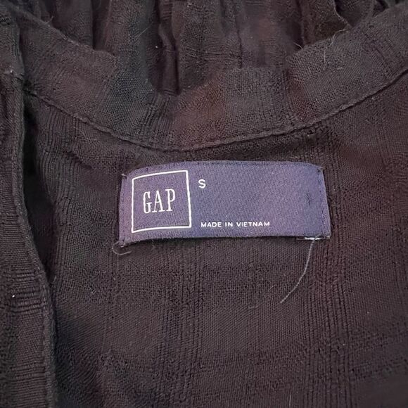 3 for $30! Gap Women's Navy V-Neck Top - Picture 3 of 8